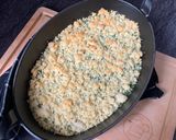 Une image de l'étape 4 de Crumble d’épinards/ricotta.
