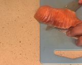 Foto del paso 11 de la receta: Trofie con langostinos y salmón