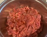 Foto del paso 4 de la receta: Carne Mongoliana - Mongolian beef cantonés