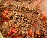 A picture of step 7 of Chilli Con Carne 😋.