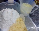 Foto del paso 3 de la receta: Tarta de espinaca y verde de mi huerta con masa de queso🥧