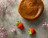A picture of step 10 of Low-Fat Basque Cheesecake - Oven/Air Fryer.