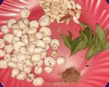 কারিপাতা মখানা(curry pata makhana recipe in Bengali) রেসিপি ধাপ - 1 ছবি