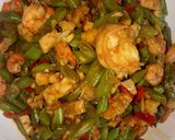 Foto langkah ke 6 dari resep Tumis buncis udang tempe.