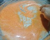 A picture of step 2 of Orange nankatai.