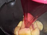 Postre, Gelatina con manzanas