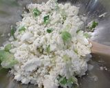 A picture of step 3 of Stuffed Canelloni with Leek-Feta-Mozzarella Cheese.