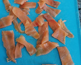 Foto del paso 6 de la receta: Ensalada de salmón ahumado con patatas y salsa de queso crema