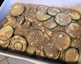 Une image de l'étape 4 de Gratin de courgettes au fromage frais,bouillon de chevreau et parmesan.