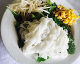 Hình bước làm 5 của món Phở khô trộn thập cẩm ở Tokyo