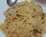 Foto del paso 7 de la receta: Spaghetti a la carbonara. Auténtica receta italiana