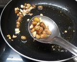A picture of step 1 of Kesari bath.