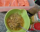 A picture of step 1 of Pan grilled Salmon with tropical marinate.