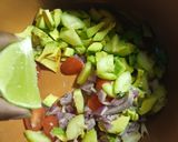 A picture of step 3 of VashBake Avocado Salad.