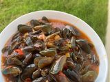 Kerang Ijo saus padang