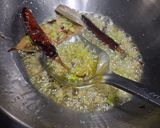 A picture of step 4 of Dahi Aloo sabji.