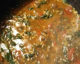 A picture of step 5 of Spinach, Rice and Tomatoes.