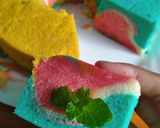 Foto langkah ke 5 dari resep Bolu Kukus Putih Telur.