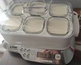 Une image de l'étape 1 de Yaourt maison à la confiture de fraise avec la multidelice.