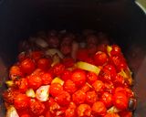 Foto del paso 2 de la receta: Salsa de tomate cherry en freidora de aire