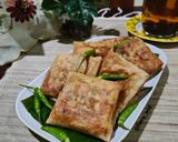 Foto langkah ke 10 dari resep Martabak Daging Special.