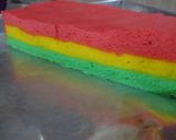 Foto langkah ke 6 dari resep Rainbow cake.