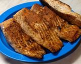 Tejszínes lazacfilé puliszkával recept fázis 5 fotója