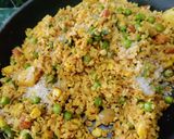 A picture of step 3 of Red Poha Masala With Veggies, Sprouts and Nuts.