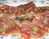 Foto del paso 4 de la receta: Carpaccio de jamón crudo