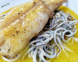 Foto del paso 5 de la receta: Rape con gulas y salsa de naranja