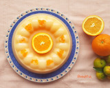 Foto langkah ke 5 dari resep Puding Jeruk Mandarin.