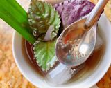 Hình bước làm 3 của món Nước dr.Thanh, lá dứa, hạt chia