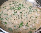 A picture of step 3 of Chicken malai mathi.
