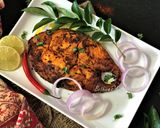 A picture of step 3 of Kerala Fish Fry.