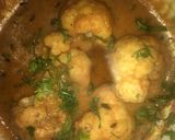 A picture of step 7 of Masala Gobhi.