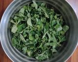 મેથીની લોટ વાળી ભાજી (Methi Besan Shak Recipe In Gujarati) રેસીપી સ્ટેપ1ફોટો