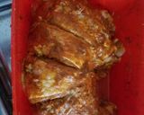A picture of step 1 of Chicken tikka.