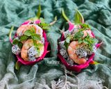 Hình bước làm 4 của món Salad Tôm Thanh Long