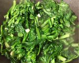 清炒茼蒿的食譜步驟2照片
