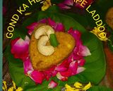 A picture of step 7 of Gond ka Heart Shape Laddoo.