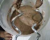 Foto langkah ke 3 dari resep Eggless Choco-bread.