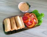 Hình bước làm 5 của món Chả giò tôm thịt