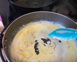 A picture of step 2 of Dahi, kesar pedaYogurt and saffron peda.