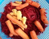 A picture of step 3 of Beetroot Juice!.