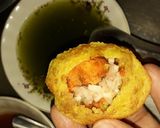 A picture of step 10 of Panipuri.