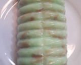 Foto langkah ke 4 dari resep Puding Roti Tawar Pandan.
