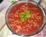 A picture of step 6 of Beetroot and carrot soup.