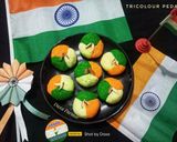A picture of step 8 of Tricolour Peda.