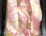 Foto del paso 1 de la receta: Pechito de Cerdo con Manta Horneado (acompañado de Vegetales)