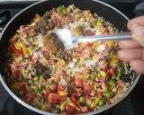 A picture of step 6 of Mexican Rice.